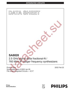 SA8028WGE datasheet  